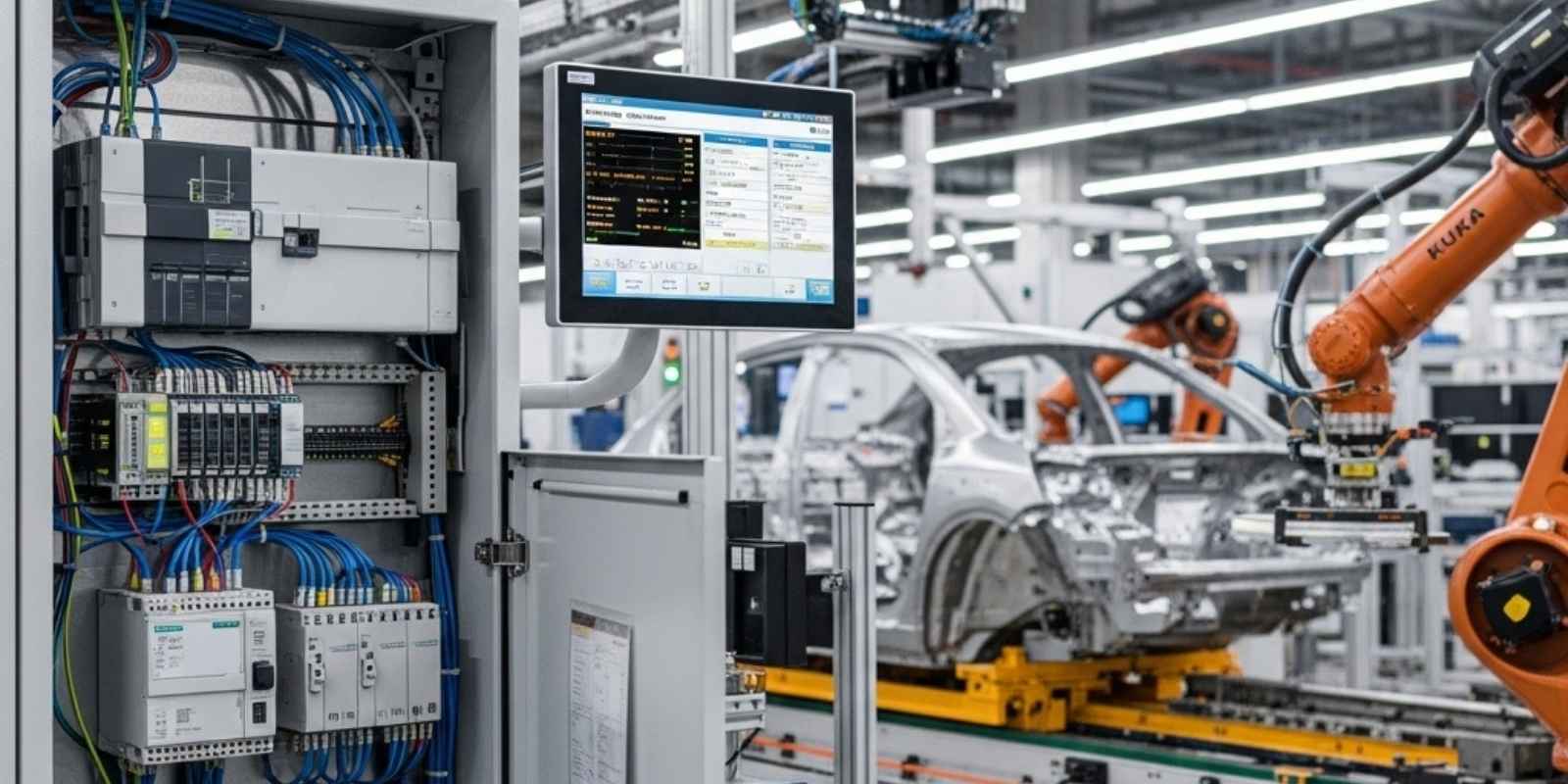 Proyecto de automatización industrial con PLC