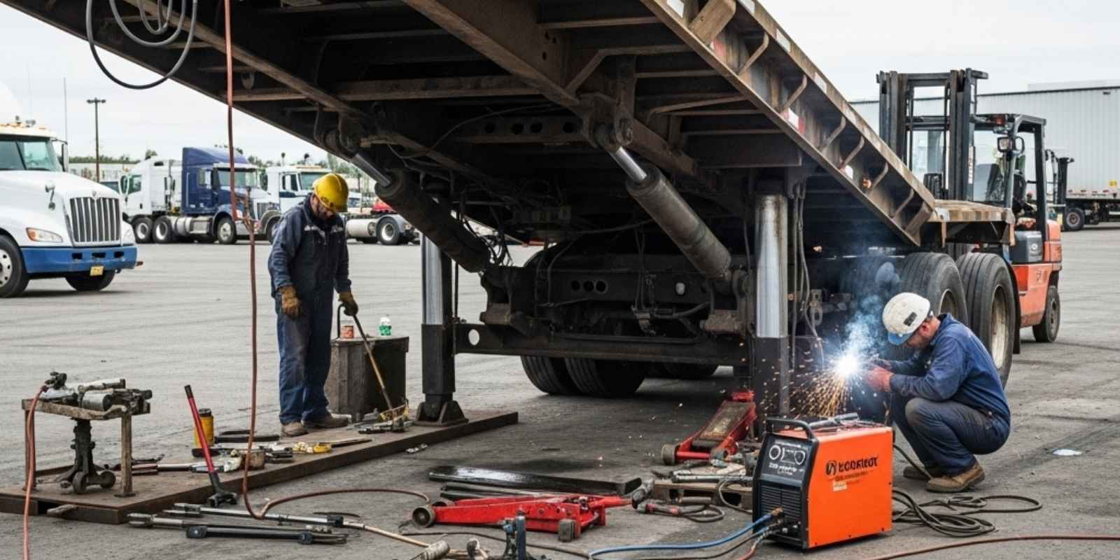 Proyecto de reparación de rampa hidráulica de carga