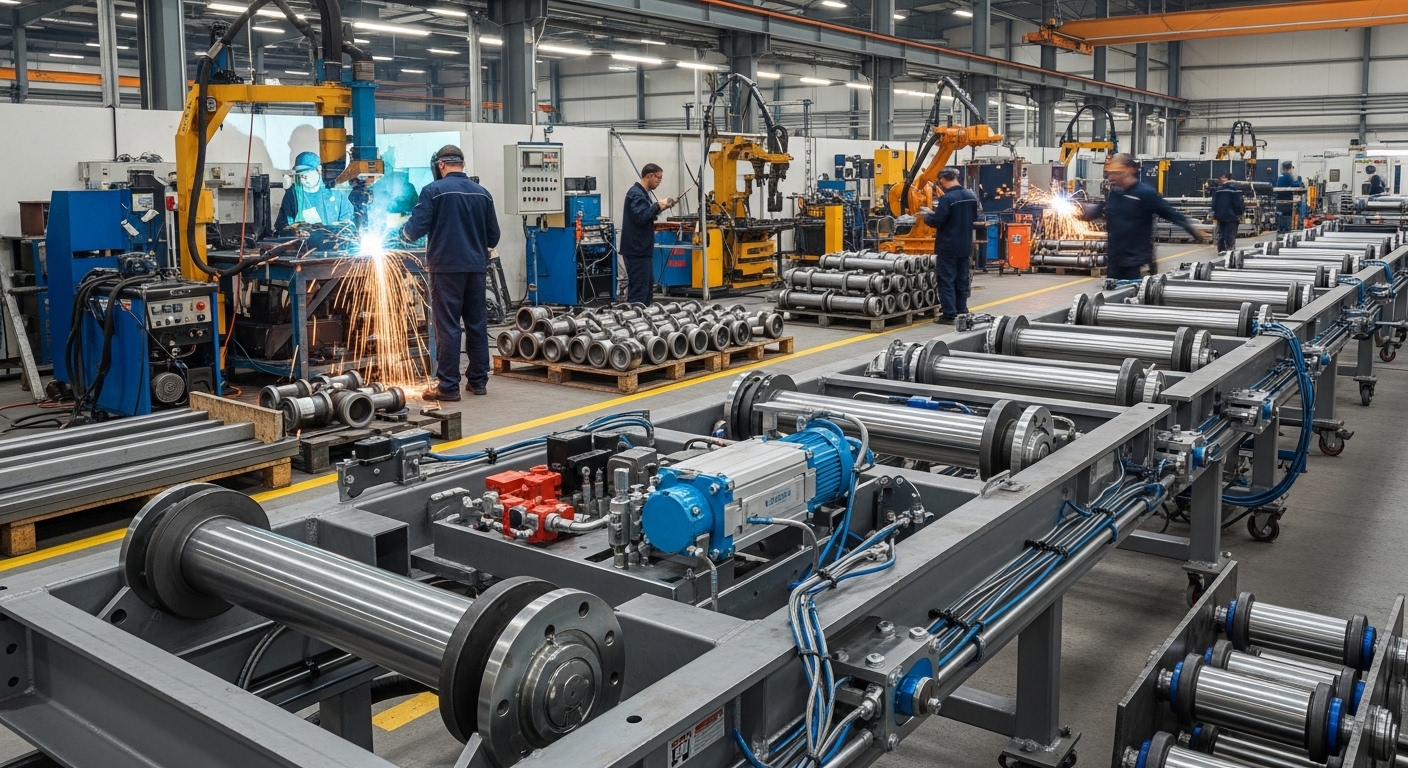 Fabricación de transportadores industriales en Querétaro