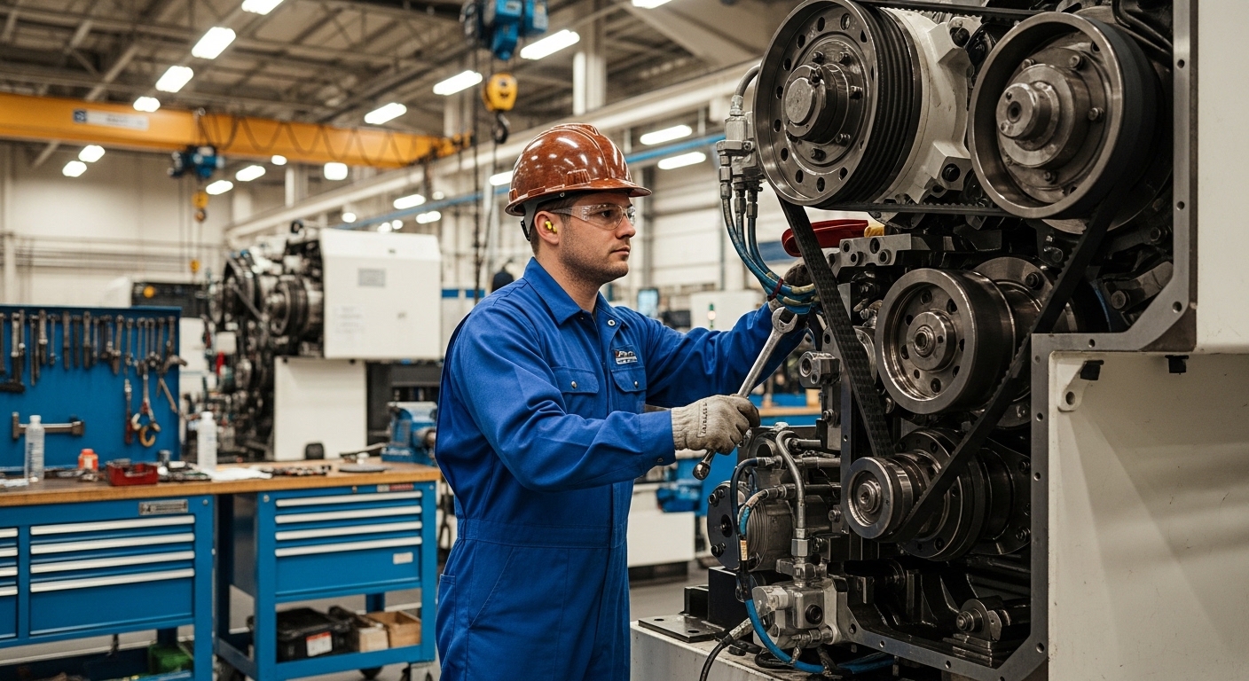 Mantenimiento preventivo predictivo y correctivo de maquinaria industrial