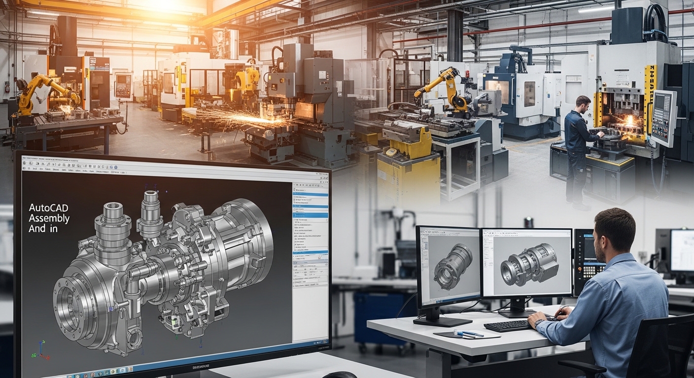 Modelado 3D y renderizado industrial