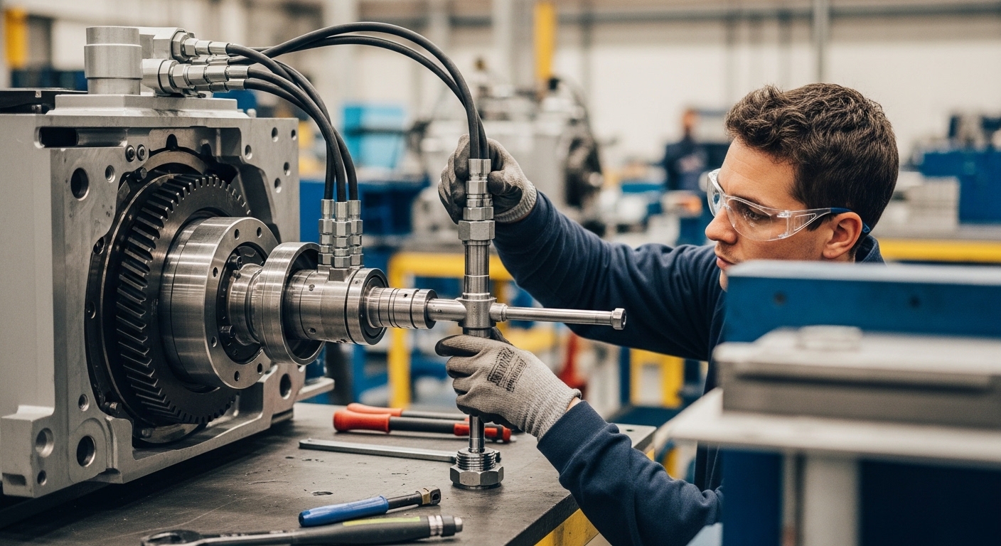 Montaje y desmontaje de equipo industrial