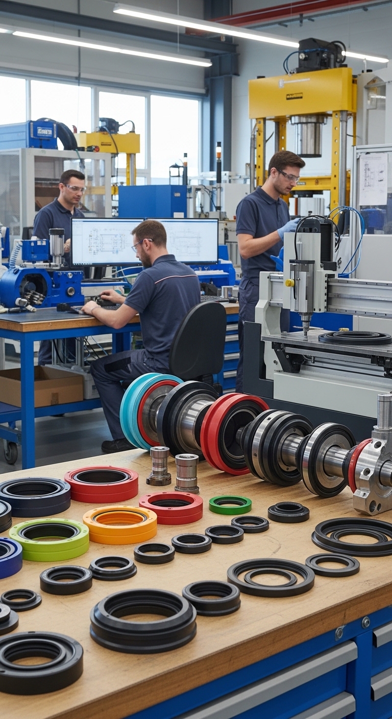 Proceso de fabricación de empaques sobre medida