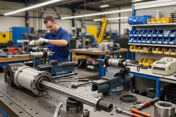 Reparación de cilindros hidráulicos y neumáticos