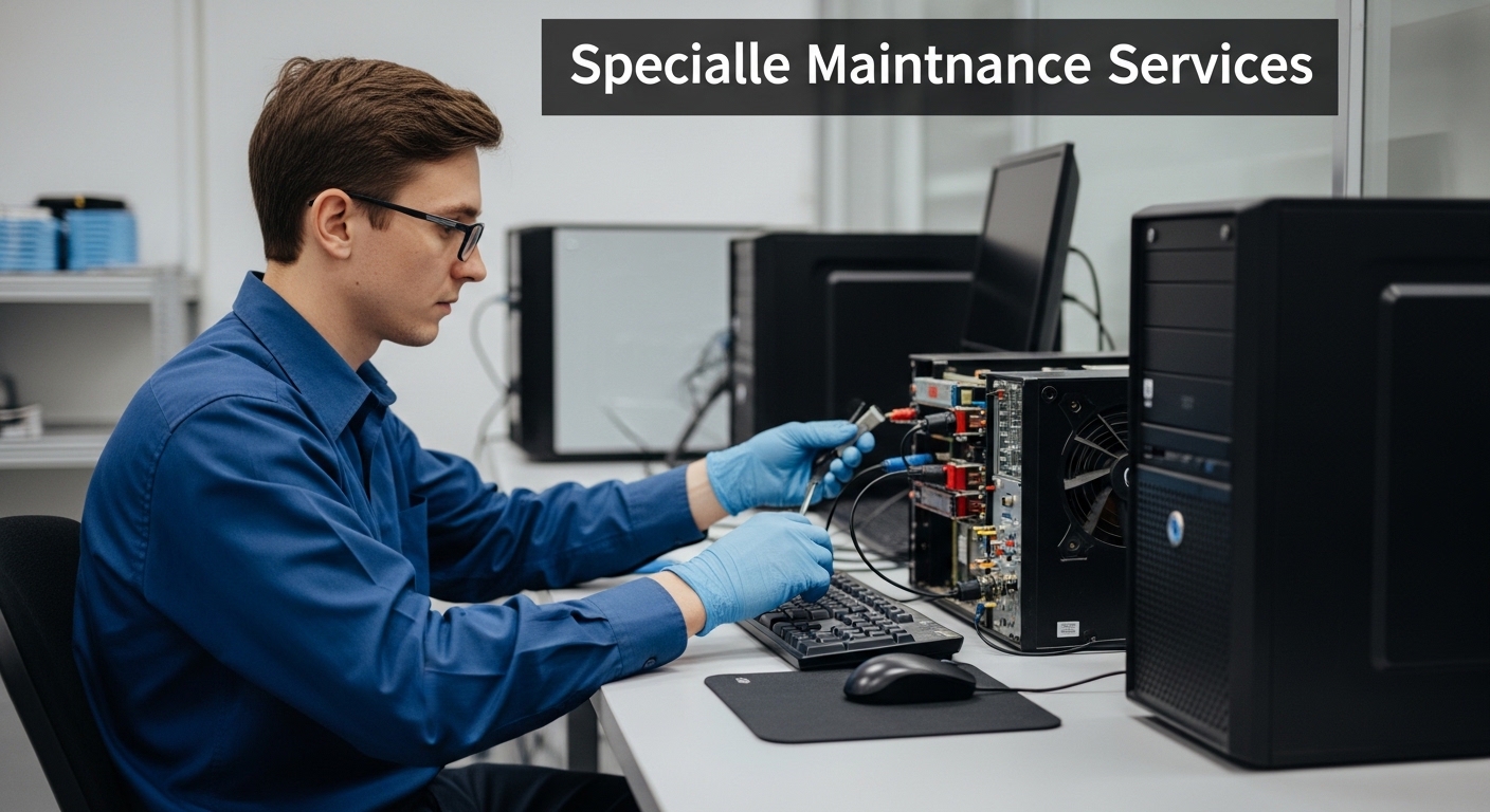 Nuestro proceso de mantenimiento de PC industrial