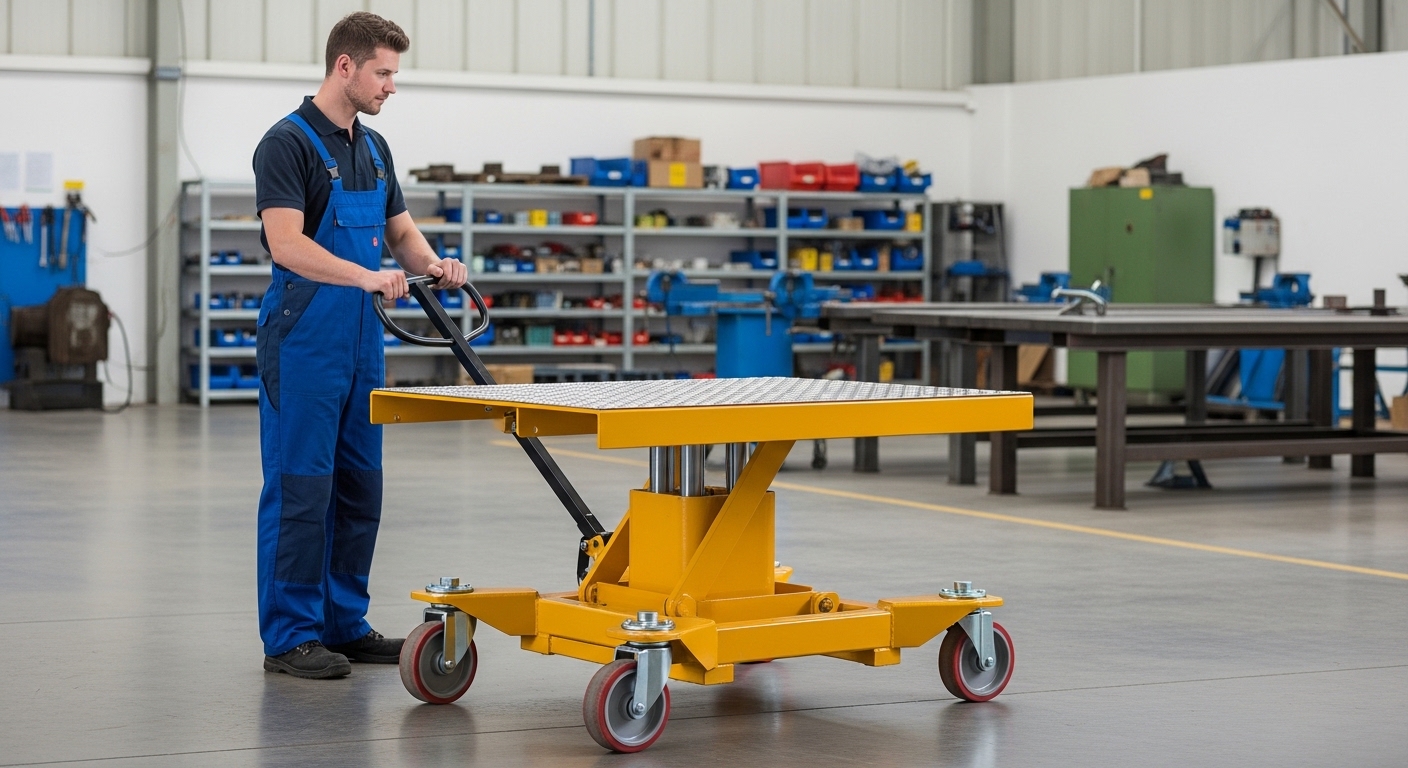 Nuestro proceso de fabricacion mesa de elevacion