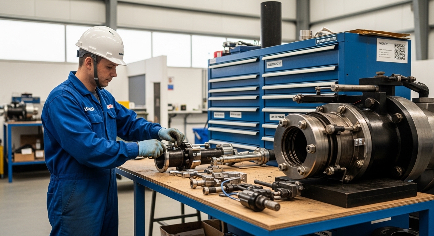 Proceso de reparación en nuestras instalaciones