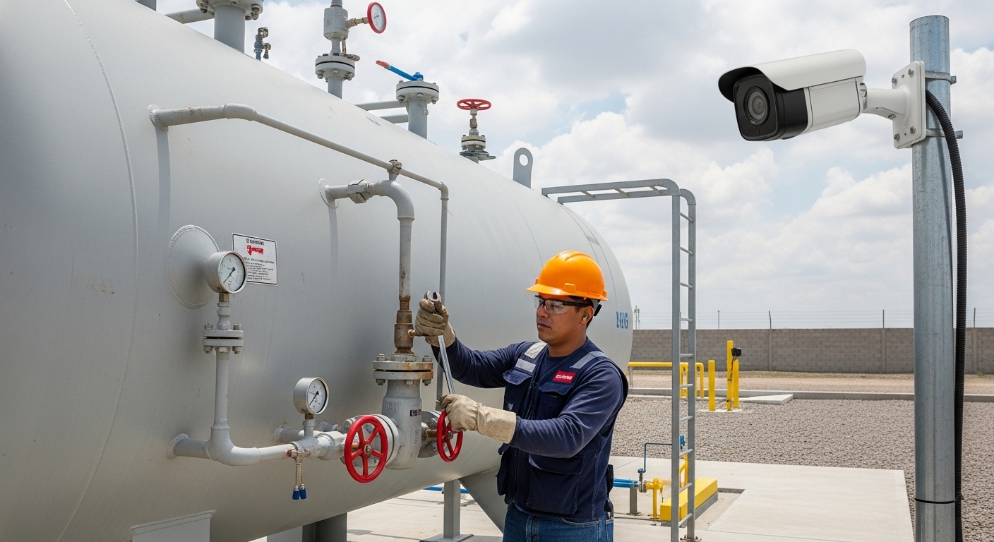 Protocolos de seguridad en instalaciones de gas