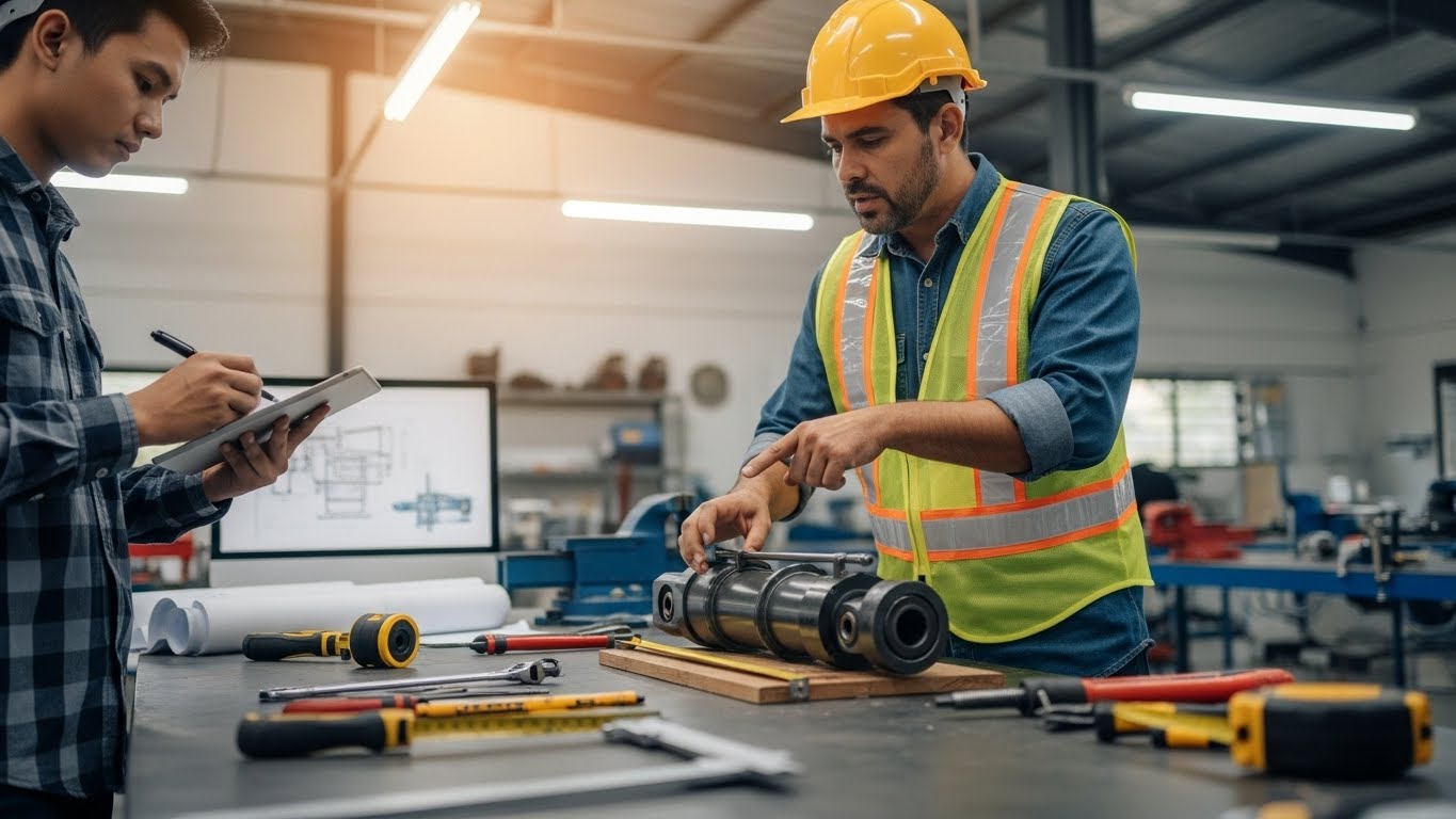 Asesoría técnica en cilindros hidráulicos