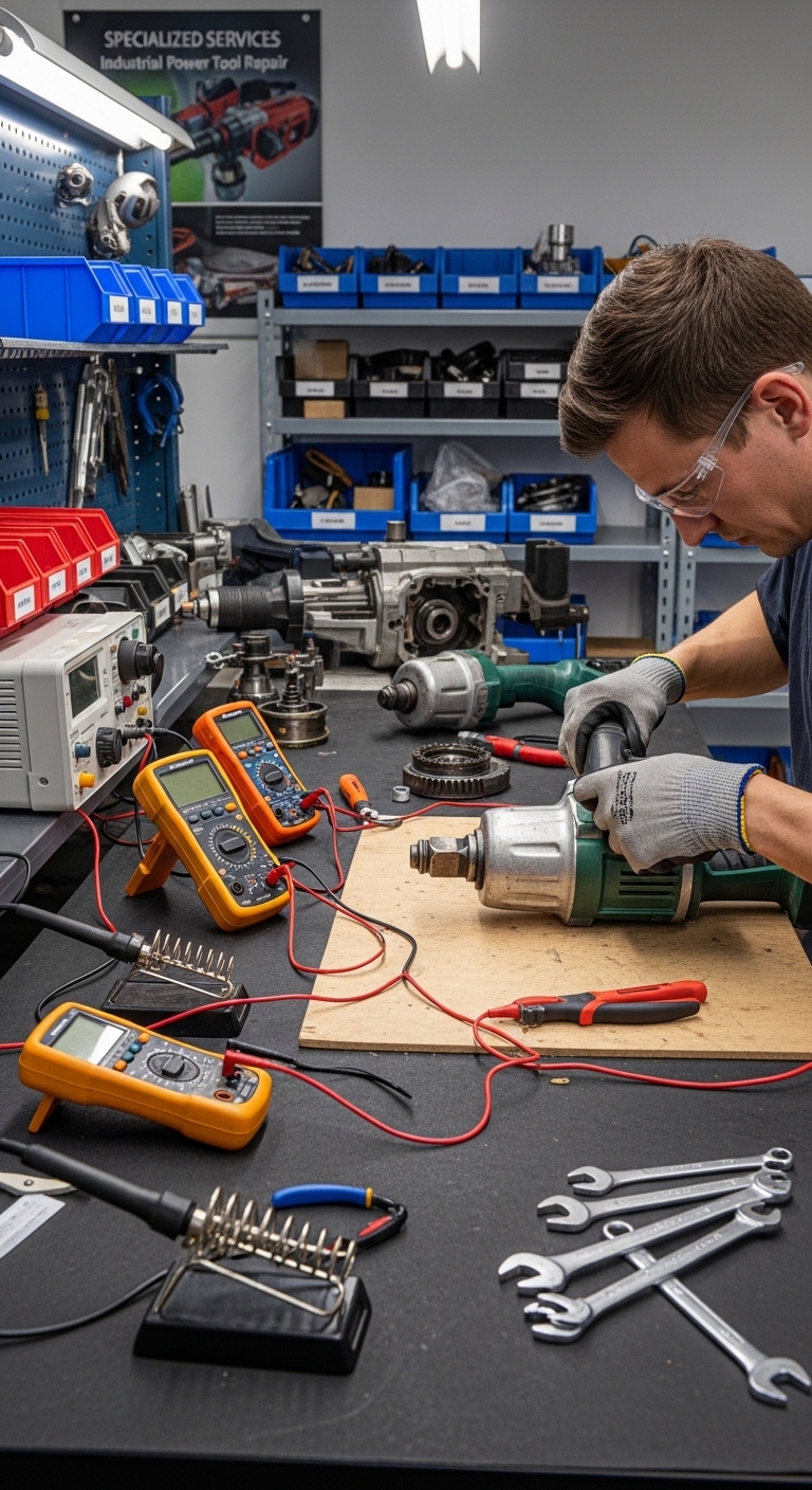 Diagnóstico de herramienta eléctrica