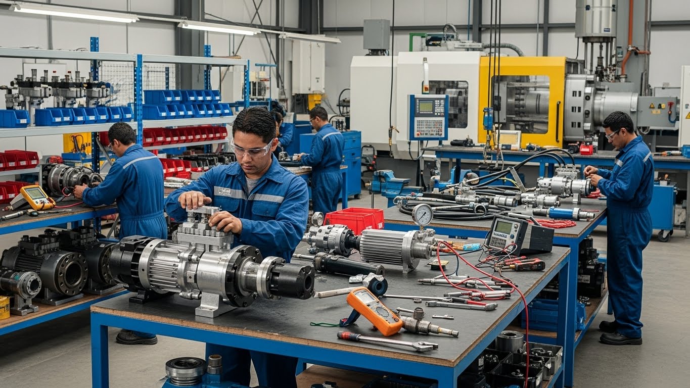 Taller especializado de Sistemas Hidráulicos GC en Querétaro